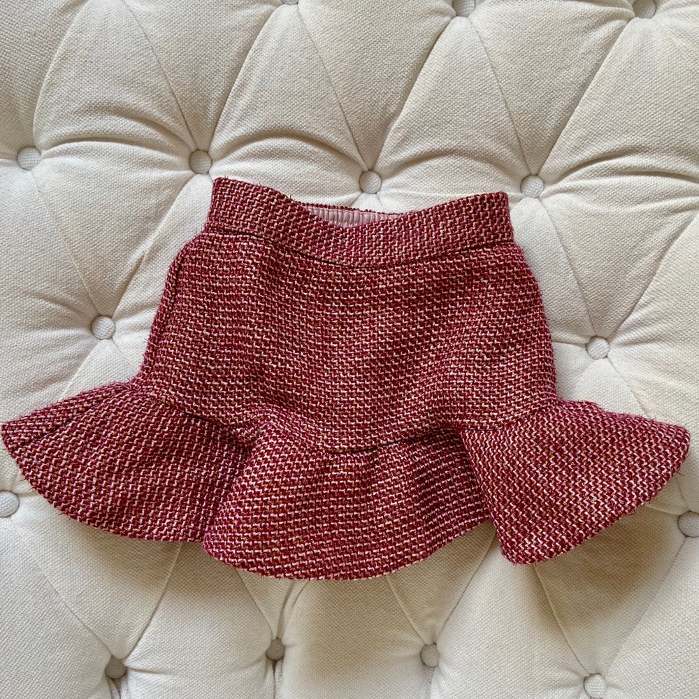 Janie and Jack Tweed Skirt